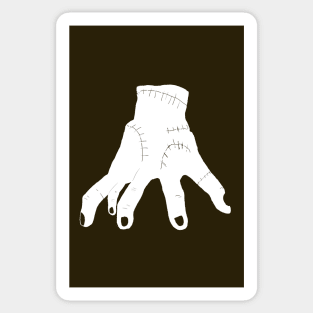 The Addams Hand Sticker